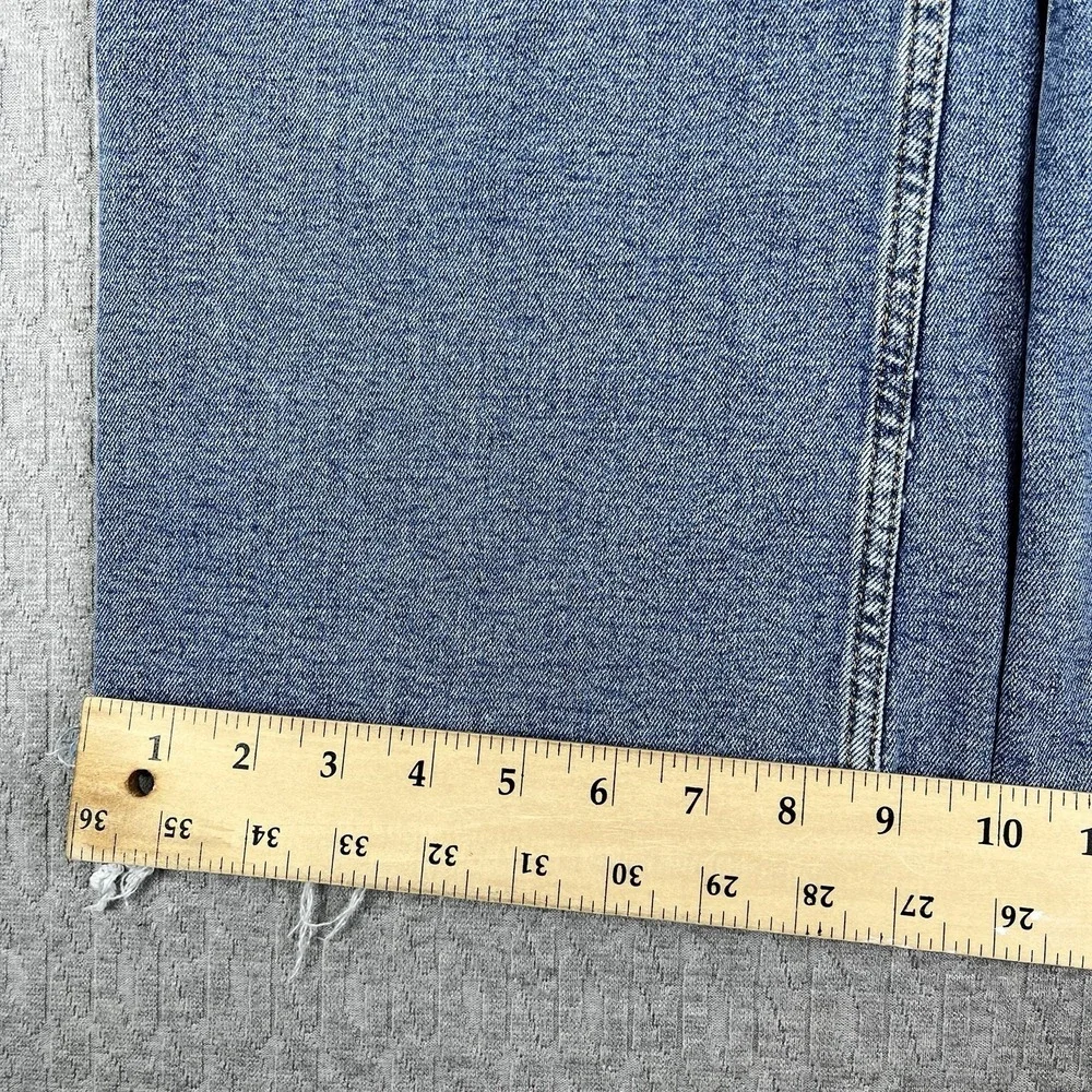 Zara Blue Flare & Wide Leg Jeans - Picture 6 of 9